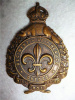 M132 - Le Regiment De Beauce 1921-1936 Cap Badge